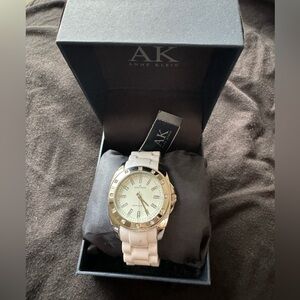 Anne Klein White Watch